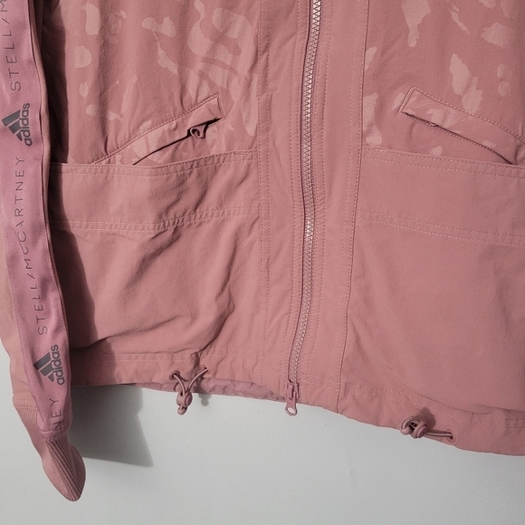 Adidas x Stella McCartney Performance Track Jacket in Blush Mauve - Picture 7 of 15